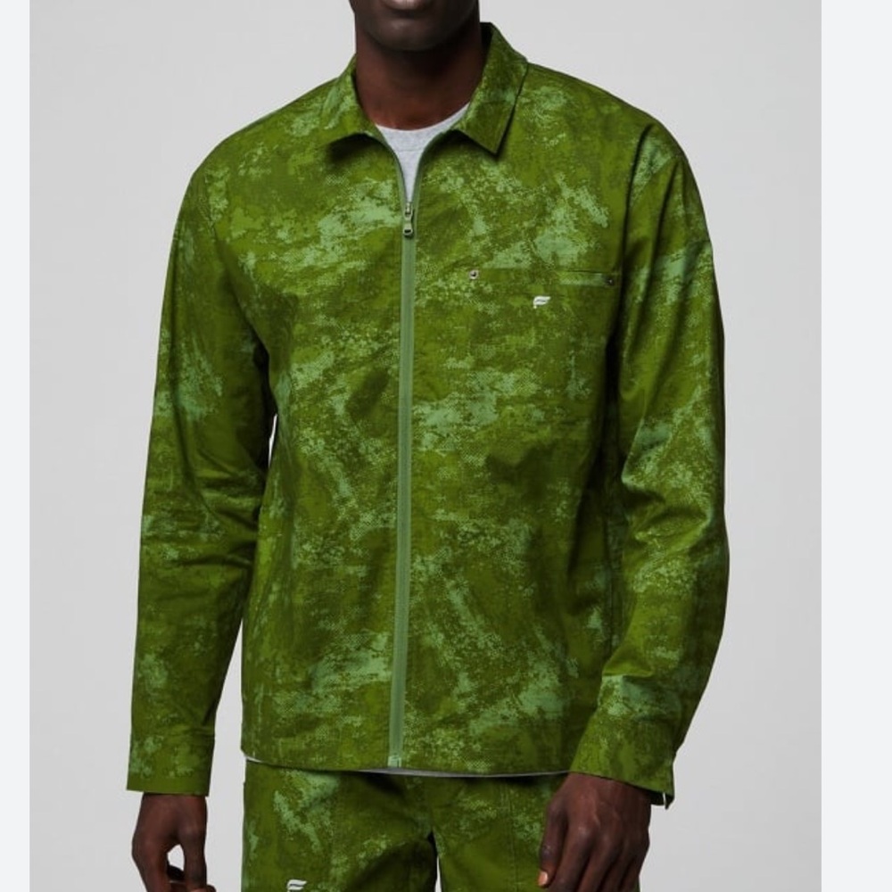 NWT FABLETICS THE HEIGHTS Jacket in Digital Camo XXL